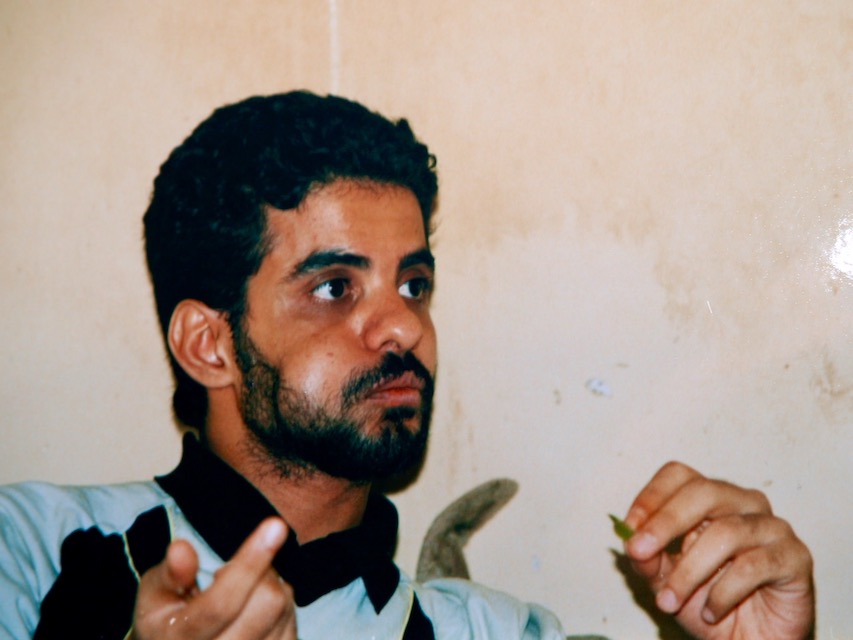Fuwwâz en 2003, dans la pièce de Ziad